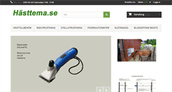 Desktop Screenshot of hasttema.se