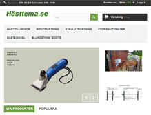 Tablet Screenshot of hasttema.se